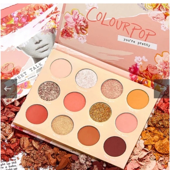 Colourpop Sweet Talk 12 pan Eyeshadow Palette - Picture 1 of 4